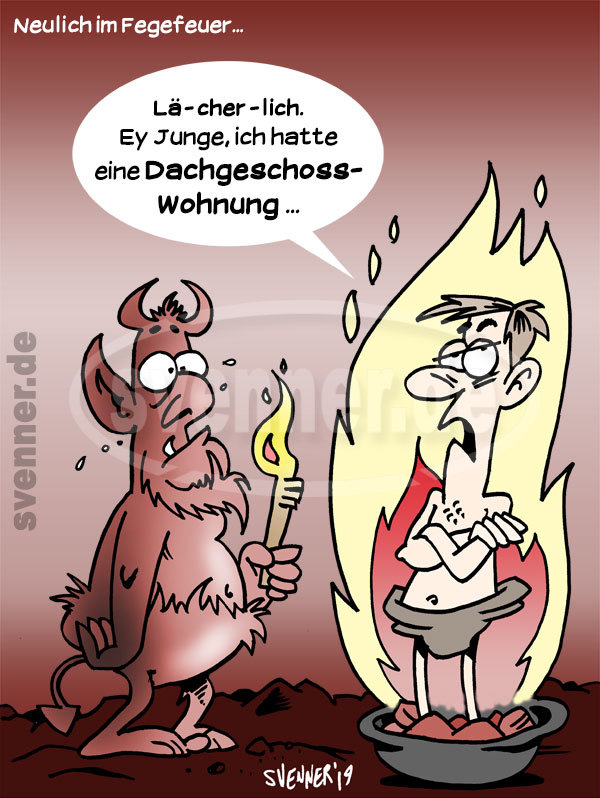 Cartoon Hitzewelle